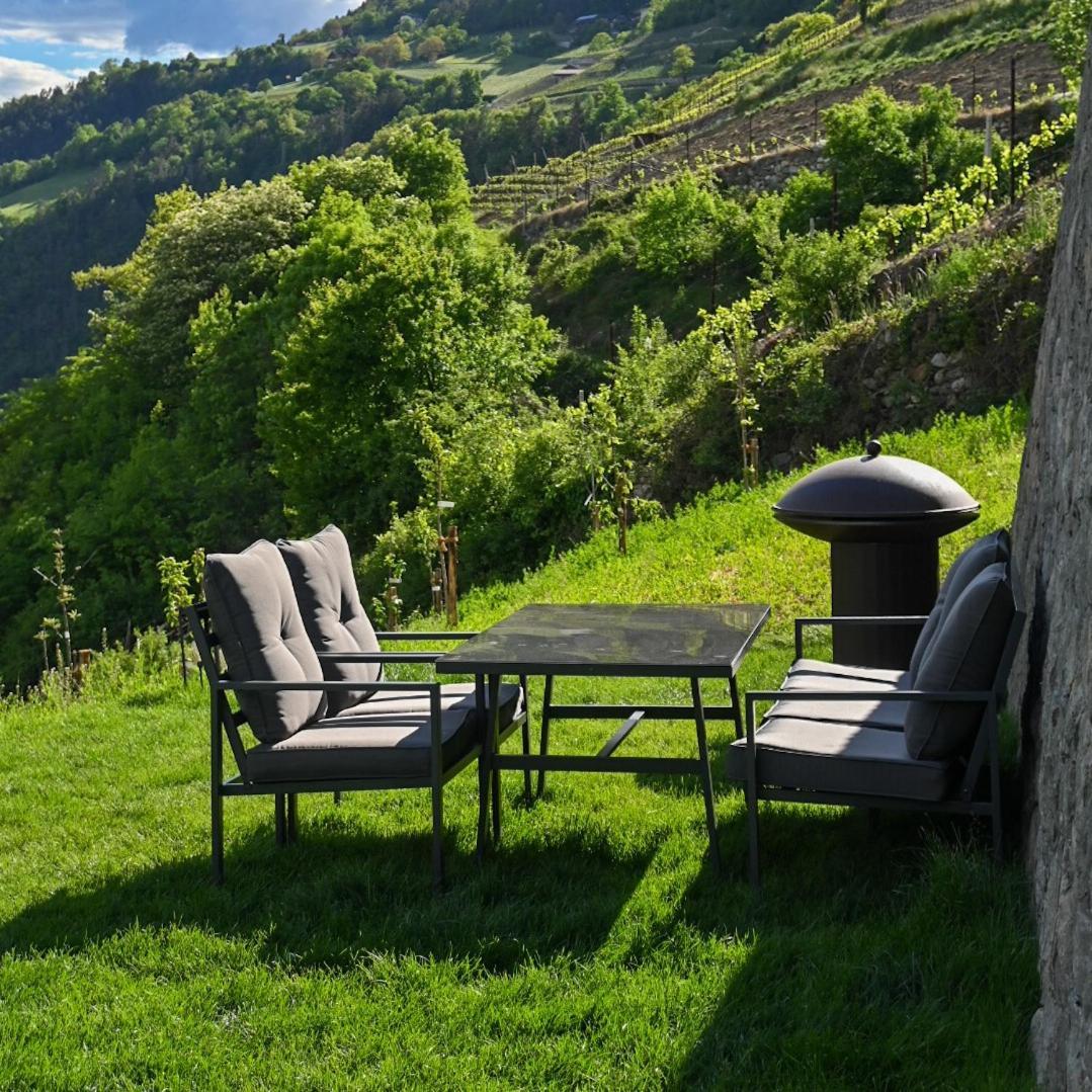Apartmán Pitzoler Hof Albes Exteriér fotografie